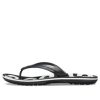 Žabky Crocs Crocband s potiskem Černá bílá 205943-066