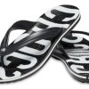 Žabky Crocs Crocband s potiskem Černá bílá 205943-066