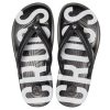 Žabky Crocs Crocband s potiskem Černá bílá 205943-066