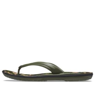 Žabky Crocs Crocband s potiskem „Green“ 205943-30Q