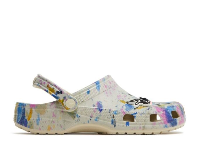 Awake NY x Classic Clog „Paint Drip“
