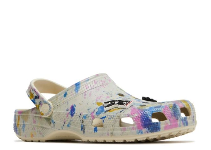Awake NY x Classic Clog „Paint Drip“