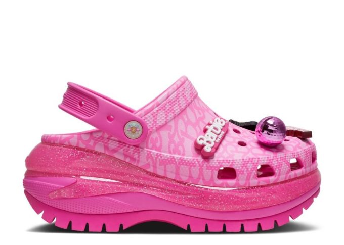 Barbie The Movie x Mega Crush Clog „Electric Pink“