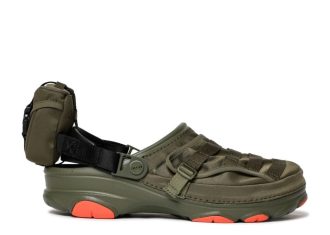 BEAMS x Klasický terénní vojenský dřevák „Army Green“