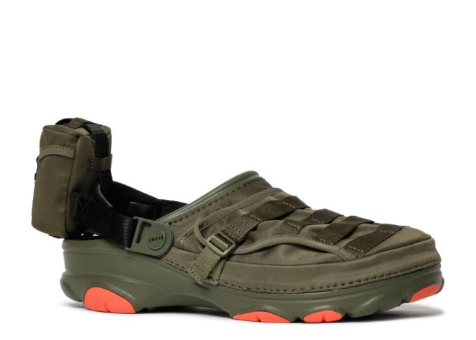 BEAMS x Klasický terénní vojenský dřevák „Army Green“
