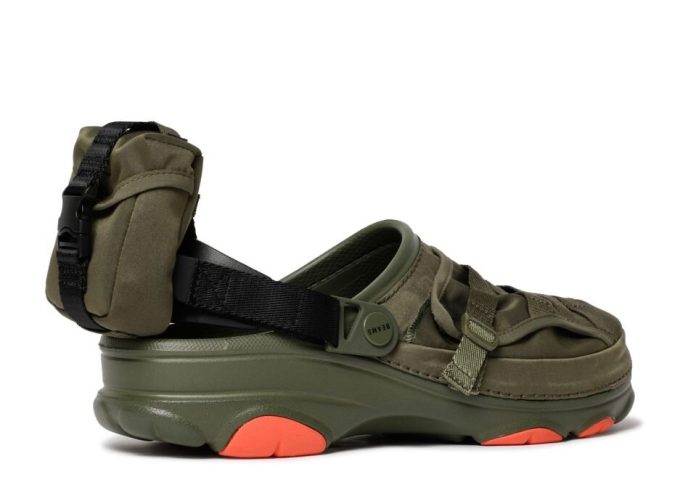 BEAMS x Klasický terénní vojenský dřevák „Army Green“