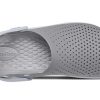 Boty Crocs LiteRide Flash Smoke Grey White Sandals 204592-06J
