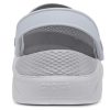 Boty Crocs LiteRide Flash Smoke Grey White Sandals 204592-06J