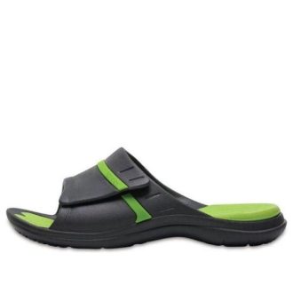 Casual Boty Crocs Modi Unisex Black Green 204144-0A1
