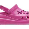 Clocs Crush High Shine Clogs „Electric Pink“ 209285-6QQ