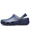 Crocs 2 ploché sytě modré sandály 205619-410