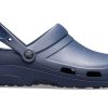 Crocs 2 ploché sytě modré sandály 205619-410