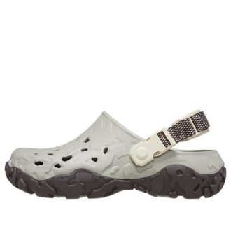 Crocs All Terrain Atlas Clogs „Grey Black“ 208391-1LN