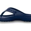 Crocs Baya Lehké útulné ploché žabky Deep Blue 11999-410