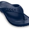 Crocs Baya Lehké útulné ploché žabky Deep Blue 11999-410