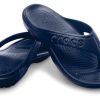 Crocs Baya Lehké útulné ploché žabky Deep Blue 11999-410