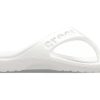 Crocs Baya Minimalistické ležérní žabky bílé 11999-100