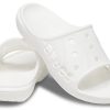 Crocs Baya Minimalistické ležérní pantofle bílé 12000-100