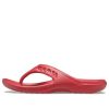 Crocs Baya Minimalistické ležérní ploché žabky červené 11999-6EN