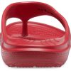 Crocs Baya Minimalistické ležérní ploché žabky červené 11999-6EN