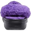 Crocs Baya Podšívaný Fuzz Strap Clogs „Black Purple“ 20663309V
