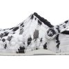 Crocs Baya podšívka Clog Fleece lemované Unisex bílé šedé pantofle „White Grey“ 205975-10M