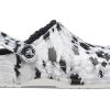 Crocs Baya podšívka Clog Fleece lemované Unisex bílé šedé pantofle „White Grey“ 205975-10M