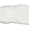 Crocs Baya podšívka Clog Fleece lemované Unisex bílé šedé pantofle „White Grey“ 205975-10M
