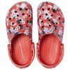 Crocs Baya sezónní tištěné dřeváky „Spicy Orange White“ 206230-82Z