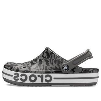 Crocs Bayaband Beach Grey Black Sandály „Grey Black“ 206232-0DY
