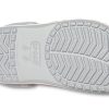 Crocs Bayaband Beach světle šedé sandály Flowers 206232-0GN