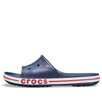 Crocs Bayaband Clog Modrá Bílá Červená Unisex Pantofle 205392-4CC