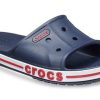 Crocs Bayaband Clog Modrá Bílá Červená Unisex Pantofle 205392-4CC