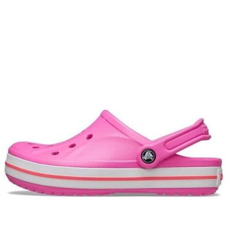 Crocs Bayaband Clogs „Pink White“ 207591-6QQ