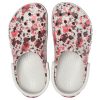 Crocs Bayaband Printed Classic Clogs „White Brown Red“ 205840-1CD
