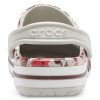 Crocs Bayaband Printed Classic Clogs „White Brown Red“ 205840-1CD