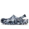 Crocs Beach Marble Unisex Black White Sandály „Black White“ 206867-103