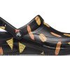 Crocs Bistro Graphic Clog Stylové ležérní černé sandály 204044-0FN