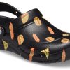 Crocs Bistro Graphic Clog Stylové ležérní černé sandály 204044-0FN