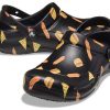 Crocs Bistro Graphic Clog Stylové ležérní černé sandály 204044-0FN