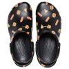 Crocs Bistro Graphic Clog Stylové ležérní černé sandály 204044-0FN