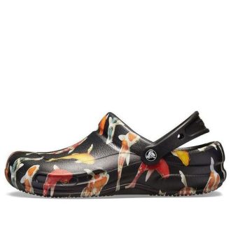 Crocs Bistro Graphic Clogs „Black Multi“ 204044-0S3