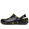 Crocs Bistro Graphic Clogs „Black Yellow“ 204044-064