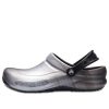 Crocs Bistro Graphic Clogs „Silver Black“ 204044-041