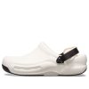 Crocs Bistro Pro Literide Clogs „White Black Orange“ 205669-100