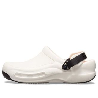 Crocs Bistro Pro Literide Clogs „White Black Orange“ 205669-100