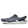 Crocs Black White Sandály 203963-462