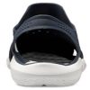 Crocs Black White Sandály 203963-462