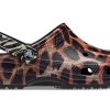 Crocs Classic Animal Beach Sandals Unisex Black 207840-0ZR