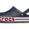 Crocs Classic Bayaband Clog „Navy Red“ 205089-4CC